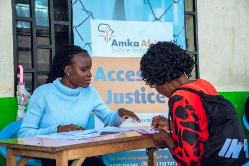 At Amka Africa, we seek to bridge the gap between those who can access legal services and the many lawyers available to provide free legal services.